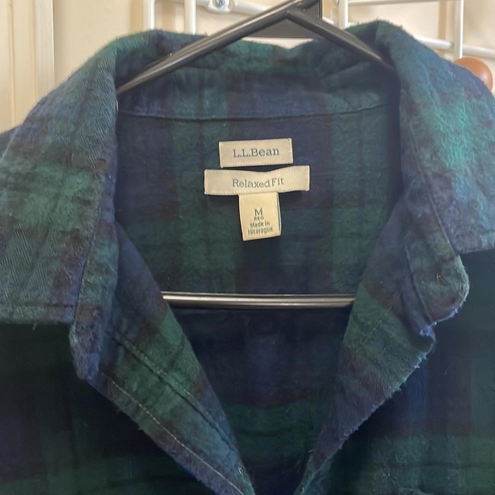 L.L Bean - Casual Button Down - Medium - image 3